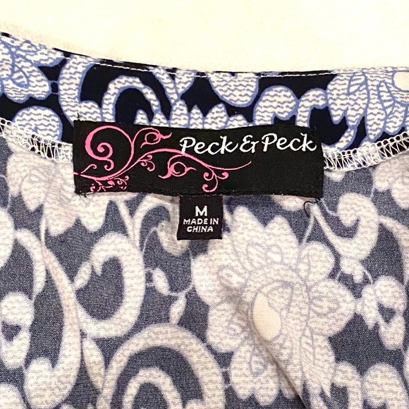 💙Peck & Peck Surplice Top - Picture 4 of 6